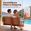 COSTWAY Hollywoodschaukel, 2-Sitzer Schaukelbank, Produktbild-Vorschau 8