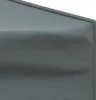 A close-up view of a folded gray party tent fabric. Produktbild-Vorschau