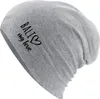 Huuraa Beanie Bali my love Heather Grey One Size Baumwolle Produktbild-Vorschau 1