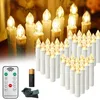 UISEBRT 40 LED-kaarsen, kerstboomverlichting. Draadloze Productafbeelding-voorbeeld 1