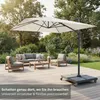 Universal Sonnenschirmständer rollbar für Ampel-, Produktbild-Vorschau 9