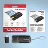 Axagon CRE-SMP2A USB Smart card & SD/microSD/SIM Podgląd zdjęcia produktu 8