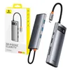 Hub 7W1 Baseus Gleam Baseus Gleam, Usb-C Do 1X Hdmi4K 60Hz Anteprima dell’immagine prodotto 14