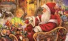 Decorazioni natalizie in vetro, mini calendario Anteprima dell’immagine prodotto 1