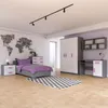Dětská šatní skříň se závěsnými dveřmi 120 cm JONAS 19 Náhled obrázku produktu 7