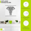 ARTland Wandbild, selbstklebend Elefant in Mandala Größe: Produktbild-Vorschau 3