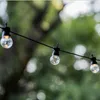 Luce solare 10 globi LED trasparenti bianco caldo PARTY Anteprima dell’immagine prodotto 4