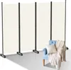 Yakimz Paravent mit Rollen Faltbarer Raumteiler Outdoor Produktbild-Vorschau 1