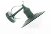 A single green outdoor wall lamp shown against a white background. Produktbild-Vorschau