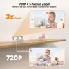 HD chůvička s 4palcovým displejem a 2 kamerami, video Náhled obrázku produktu 8