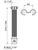 Wirquin 73130001, Abwasserrohr, Weiß, 0,27 m, 3,2 cm Produktbild-Vorschau 2