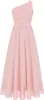 Elegantes Ein-Schulter Prinzessin Kleid - Festliches Produktbild-Vorschau 1