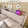MODFU Boxspringbett Hydraulisches 140 x 200 cm mit USB Typ Produktbild-Vorschau 5