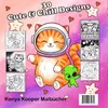 Katzen Malbuch - Cozy Malbuch - Space Cats: Katzen im Produktbild-Vorschau 3
