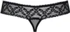 Obsessive 837-Thc-1 Crotchless Thong Black - L/Xl Produktbild-Vorschau 8