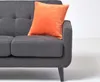 HOMESCAPES Samt-Kissenbezug 2er-Set in Orange, 40 x 40 cm Produktbild-Vorschau 5