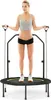 GOPLUS Fitnesstrampolin Indoor, φ101cm mini Trampolin mit Produktbild-Vorschau 1