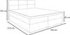 Boxspringbett - 140x200 - Grün - mit Bettkästen - mit Produktbild-Vorschau 7