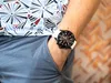 BOSS Armbanduhr Herren 1513966 Quarz Chronograph Silikon Produktbild-Vorschau 5