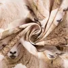 Dekostoff Meterware Baumwollstoff Halbpanama Sheep Flock Produktbild-Vorschau 6
