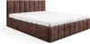 GUTTO Lit rembourré Marron 180x200 Sommier métallique à Voir les images du produit 8