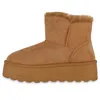 VAN HILL Damen Warm Gefütterte Winter Boots Bequeme Zipper Produktbild-Vorschau 2