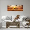 Bild auf Leinwand - Leinwandbild - Elefanten Safari Produktbild-Vorschau 5
