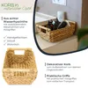 HMF Aufbewahrungskorb geflochten aus Wasserhyazinthe, Produktbild-Vorschau 2