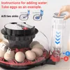 12 Eier-Inkubator Brutkasten Brutmaschine Vollautomatisch Produktbild-Vorschau 5
