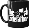 Kaffeetasse The Codefather Programmierer IT Informatiker Produktbild-Vorschau 2