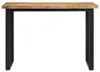 vidaXL Esstisch 110x55x75 cm Massivholz Mango Produktbild-Vorschau 1