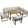 Garten Essgruppe 7-8 Personen, Gartenlounge-Set, Produktbild-Vorschau 11