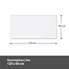 Glasbild 120x60cm in XXL für Wohnzimmer, Schlafzimmer Motiv Produktbild-Vorschau 6