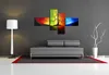 Visario Leinwandbild Baum der Farben 160x70 cm – 4-teilig, Produktbild-Vorschau 3