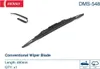 DENSO Standard Spoiler Scheibenwischer für VW POLO (6N2) Produktbild-Vorschau 1