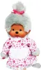 Giocattolo di peluche Bandai Monchhichi Granny Anteprima dell’immagine prodotto 3
