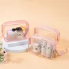 Aucuu Kulturtasche Transparent 2 Stück Produktbild-Vorschau 8