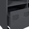 vidaXL Sideboard Anthrazit 135x39x73,5 cm Kaltgewalzter Produktbild-Vorschau 8