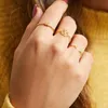 lanii Minimalistischer Ring aus vergoldetem 925er Silber Produktbild-Vorschau 3
