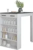 Bartisch Vicco Repose Weiß/Anthrazit 67 x 100 cm, Model Produktbild-Vorschau 6