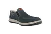 Rieker Herren Echtleder Slipper blau, Herren:47 EU Produktbild-Vorschau 46