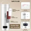 Kleine elektrische waterkoker, 500 ml / 300 W, roestvrij Productafbeelding-voorbeeld 7