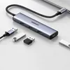 Ugreen USB Typ C Hub Splitter - 4x USB 3.2 Gen 1 Silber Produktbild-Vorschau 2