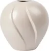 Broste Copenhagen Leda Vase grey sand 15x15cm Produktbild-Vorschau 1