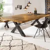 riess-ambiente Massivholz Esstisch THOR 200cm vintage braun Produktbild-Vorschau 1