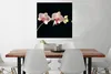 MuchoWow® Poster Orchidee - Blumen - Schwarz - Rosa - Produktbild-Vorschau 2