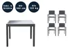 HOME DELUXE - Gartentisch ausziehbar - VERANO - ca. 90 Produktbild-Vorschau 1