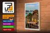 Holzschild Reise 20x30cm Gardasee Italien Boote Blick auf Produktbild-Vorschau 3