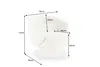 riess-ambiente Drehbarer Design Sessel BOSSA NOVA weiß Produktbild-Vorschau 10