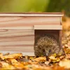 Relaxdays Igelhaus, Holz, Igelhotel mit Boden, Produktbild-Vorschau 1